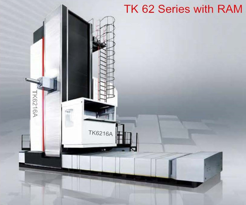 TK 62 Floor type CNC Boring & Milling Machine with RAM